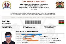 Kenya Visa Application: Processing Fees ,Requirements And Time